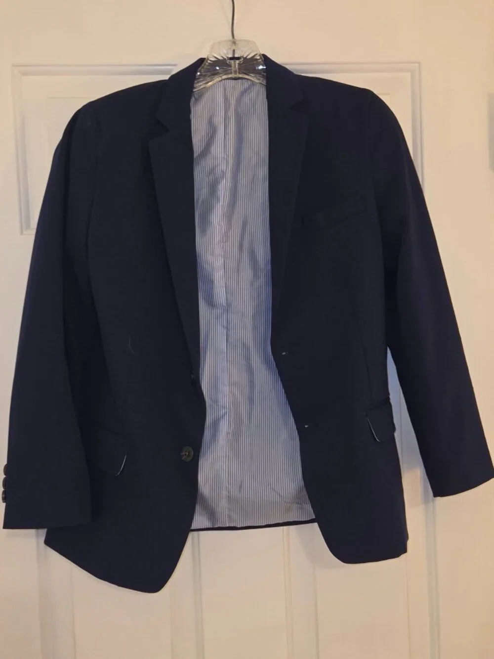 IZOD Boys Sportcoat, size 12, navy blue